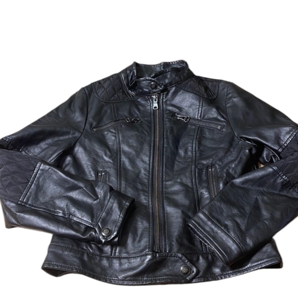 JESSICA SIMPSON faux leather jacket